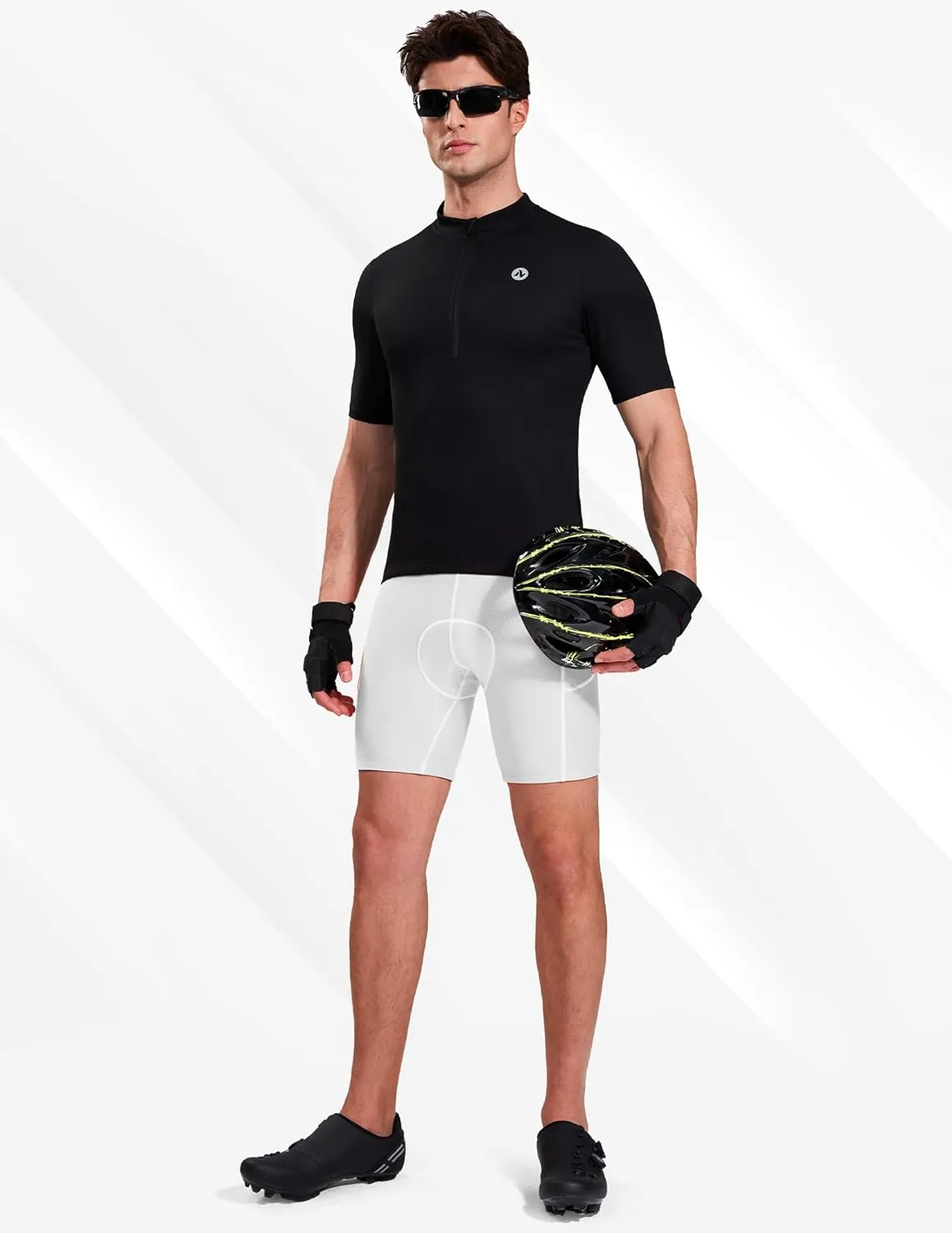 Cycling Underwear for Men Bike Shorts 4D Padded Biking Road Bicycle Biker MTB Liner Padding Shorts with Pockets