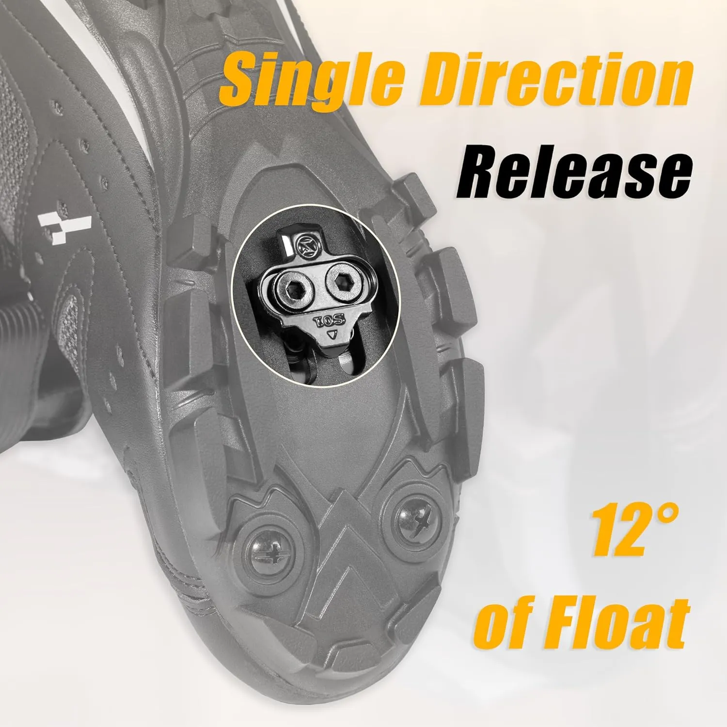 CyclingDeal Bike Cleats Compatible w/Shimano MTB SPD Pedals SM-SH51 & SM-SH56 | Single & Multi Release SPD Cleats for Cycling Shoes for Indoor Cycling Spinning & Plates for Mountain MTB Bicycle Shoes