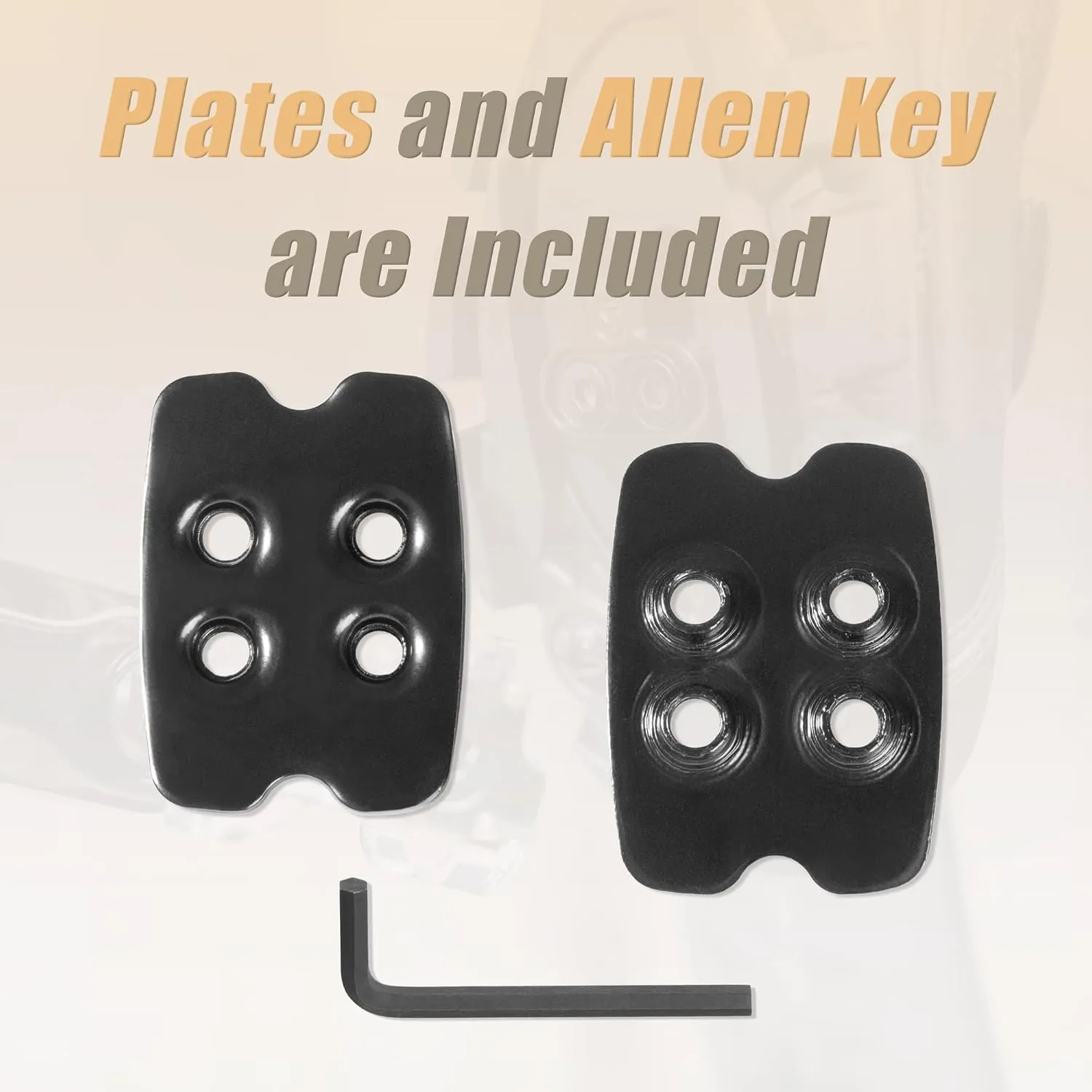 CyclingDeal Bike Cleats Compatible w/Shimano MTB SPD Pedals SM-SH51 & SM-SH56 | Single & Multi Release SPD Cleats for Cycling Shoes for Indoor Cycling Spinning & Plates for Mountain MTB Bicycle Shoes