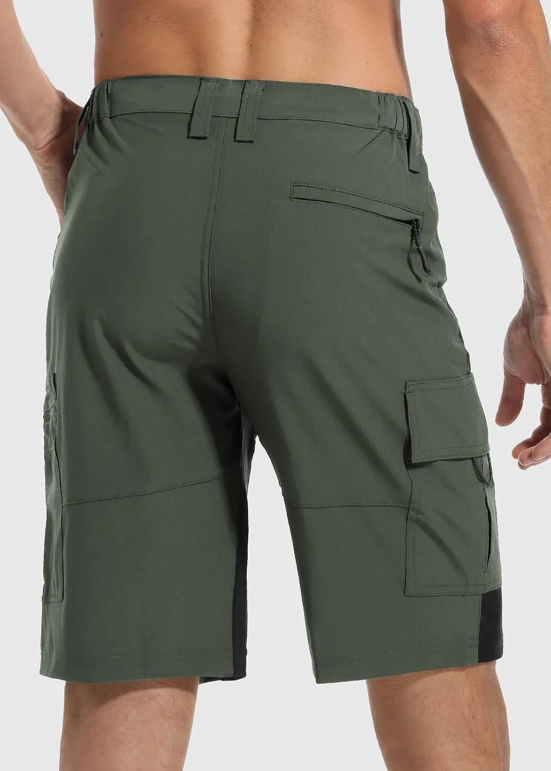 Cycorld Mountain-Bike-Shorts-Mens-Padded Biking Baggy Cycling Short Padding