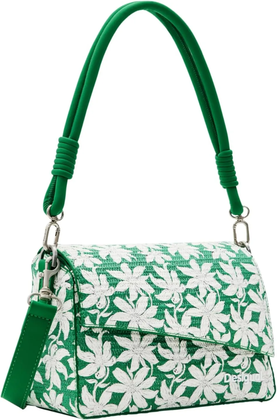 Desigual S Textured Floral Bag