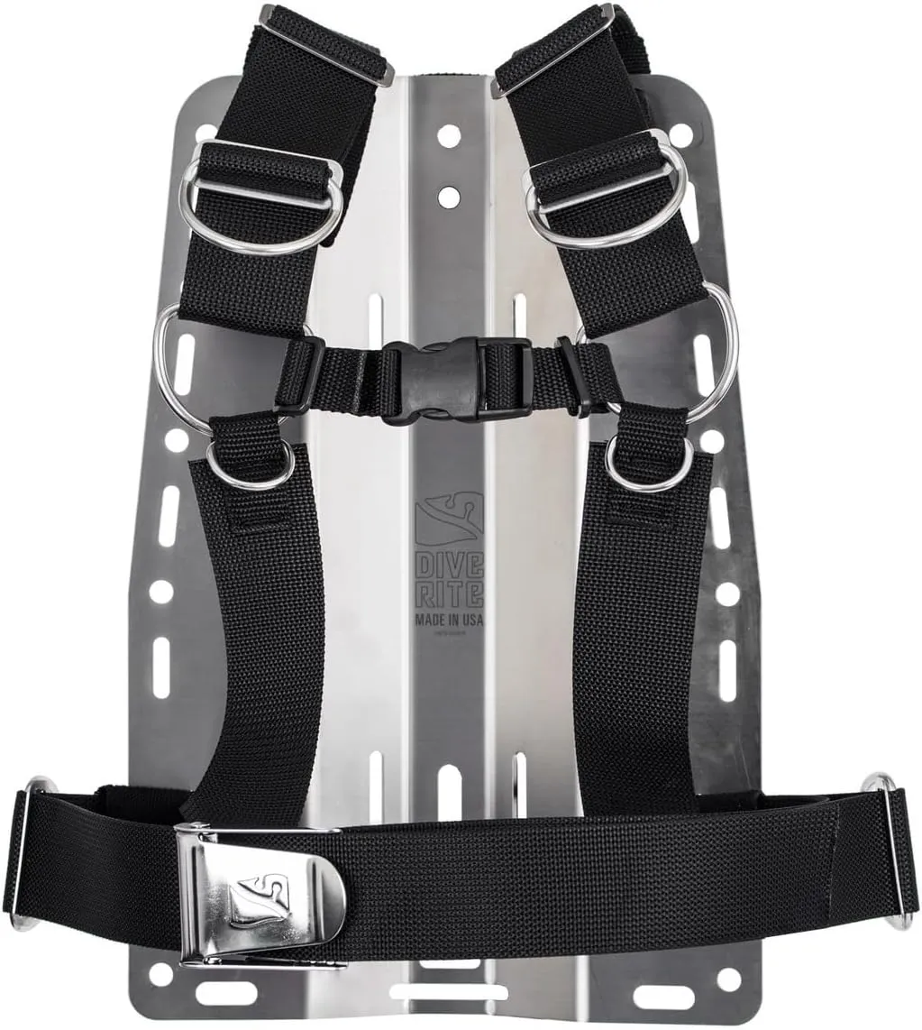 Dive Rite Harness - For Backplate - Deluxe W/qr