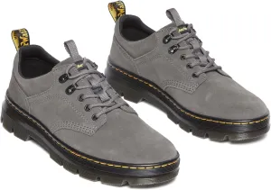 Dr. Martens Reeder Suede Gunmetal UK 3 (US Men's 4, Women's 5) Medium