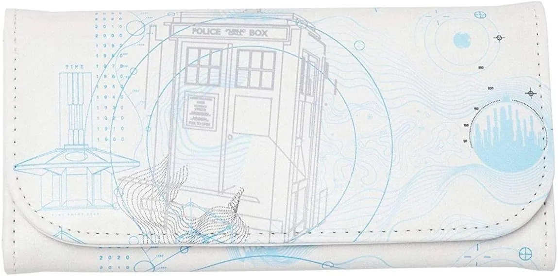 dr who wallet white