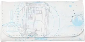 dr who wallet white