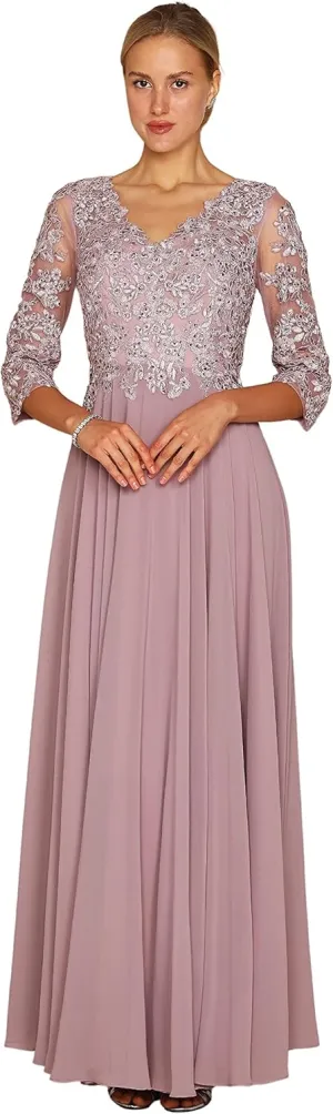 Dylan & Davids Long Formal Mother of The Bride Dress