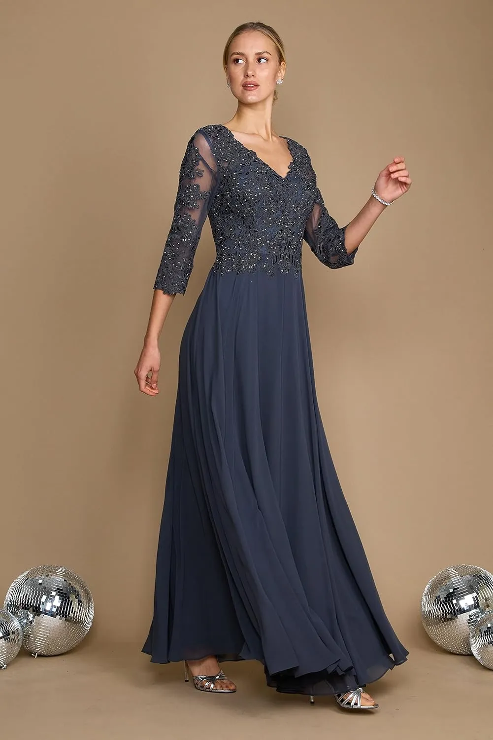 Dylan & Davids Long Formal Mother of The Bride Dress