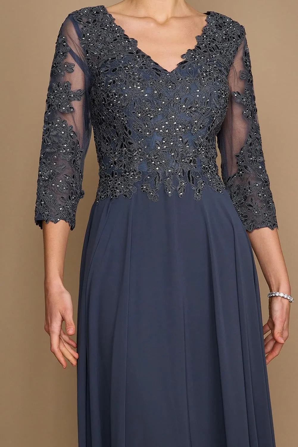 Dylan & Davids Long Formal Mother of The Bride Dress