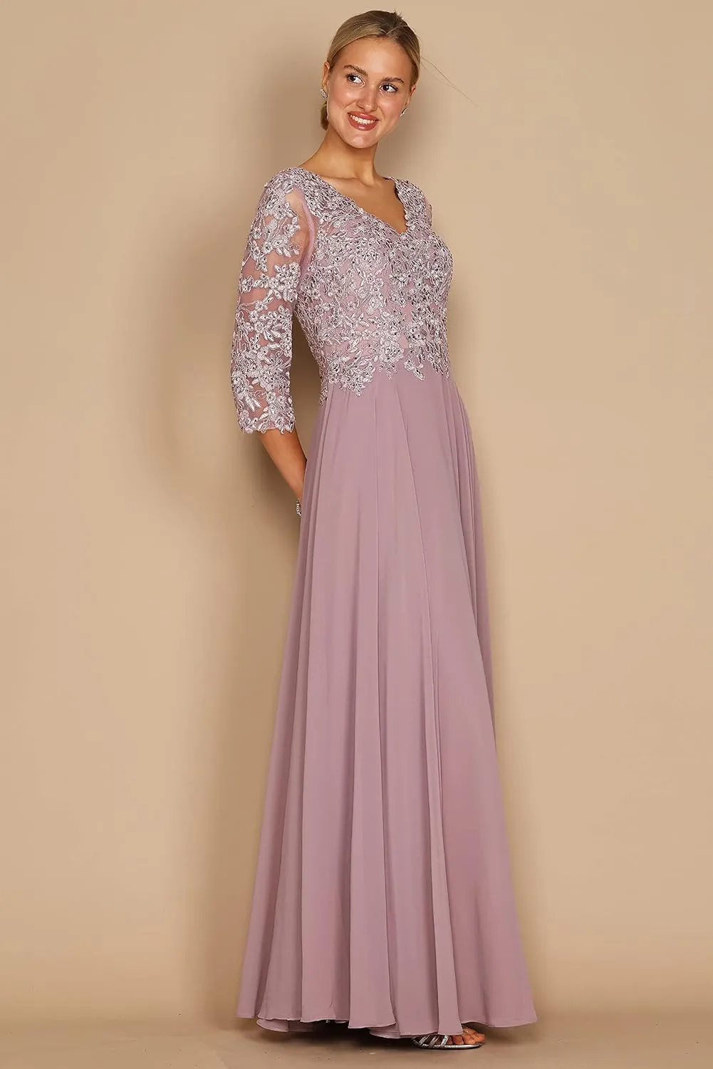 Dylan & Davids Long Formal Mother of The Bride Dress