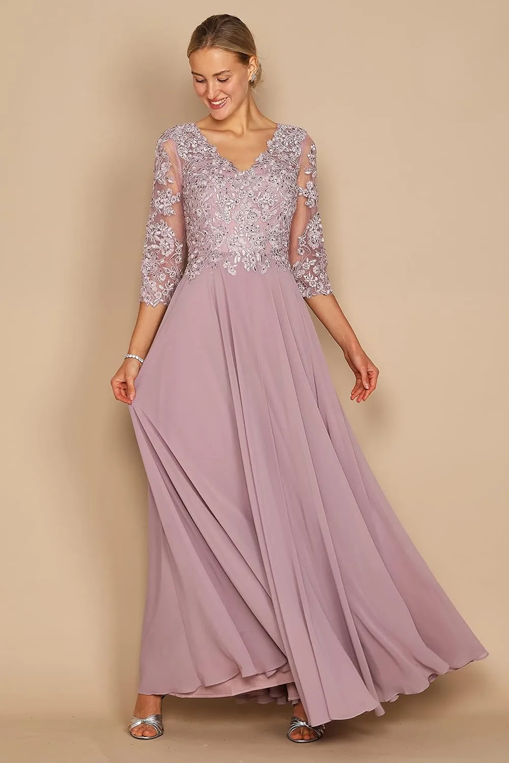 Dylan & Davids Long Formal Mother of The Bride Dress