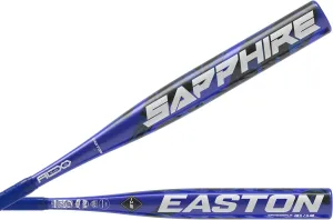 Easton | Sapphire Fastpitch Softball Bat | -12 Drop | 1 Pc. Alloy | Approved for All Fields
