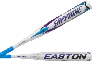 Easton | Sapphire Fastpitch Softball Bat | -12 Drop | 1 Pc. Alloy | Approved for All Fields
