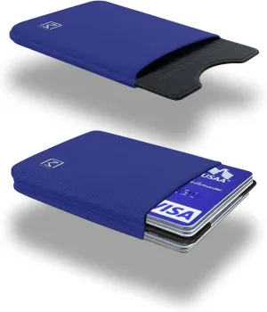 Elastic Minimal Card Holder, Ultra Thin Minimalist Wallet for Men & Women, Credit Card & Business Card Holder, Slim Credit Card Wallet