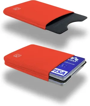Elastic Minimal Card Holder, Ultra Thin Minimalist Wallet for Men & Women, Credit Card & Business Card Holder, Slim Credit Card Wallet
