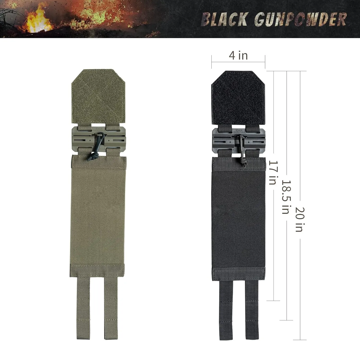 Elastic Tactical Quick Release Cummerbund Elastic String Magnetic Buckles Model BG-TC4-ES