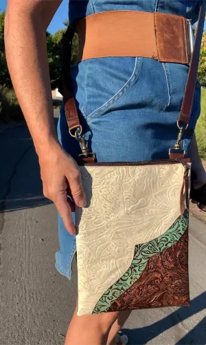 Embossed Crossbody/Hipster