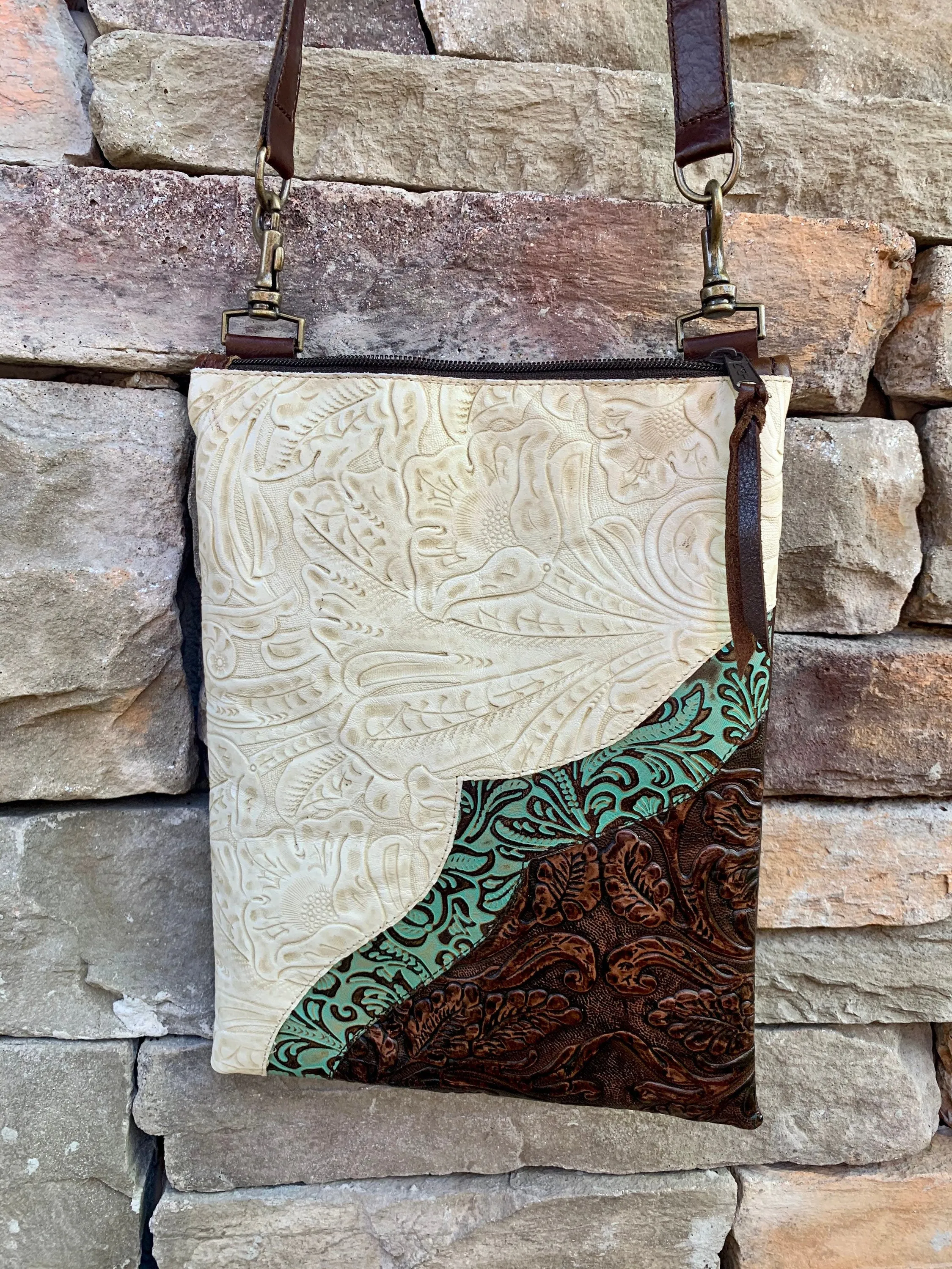 Embossed Crossbody/Hipster