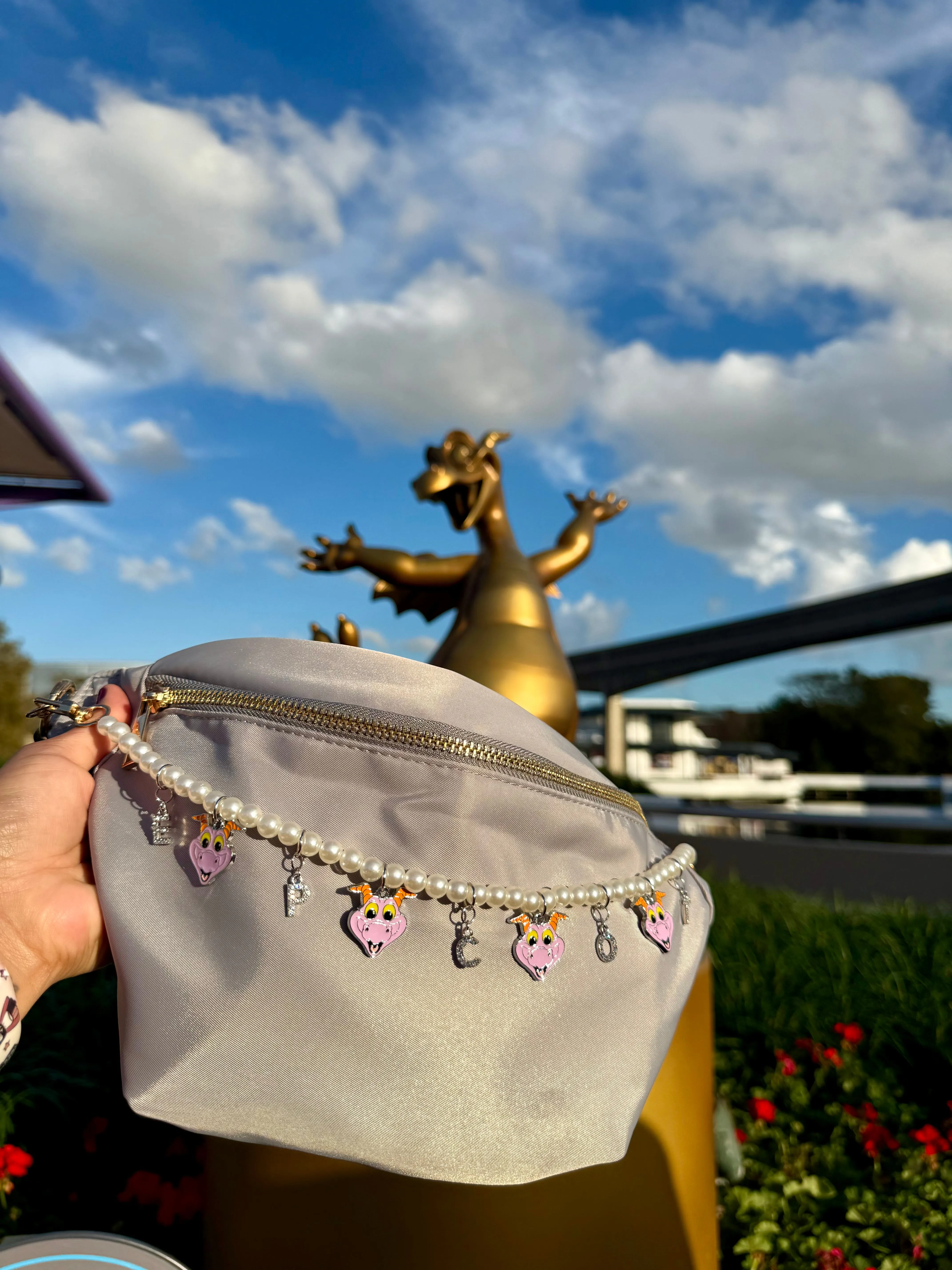 Epcot Dragon Bag Chain