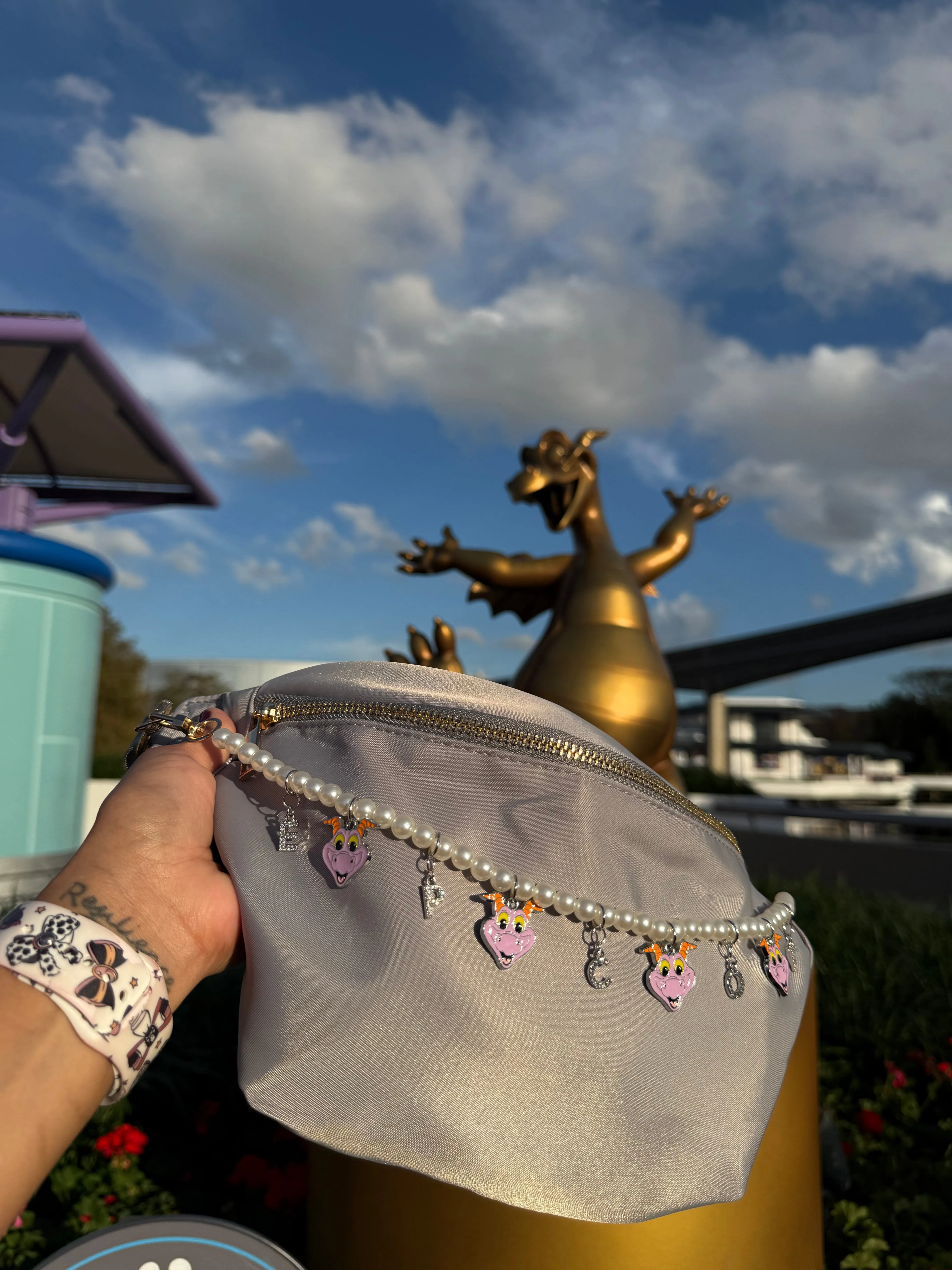 Epcot Dragon Bag Chain