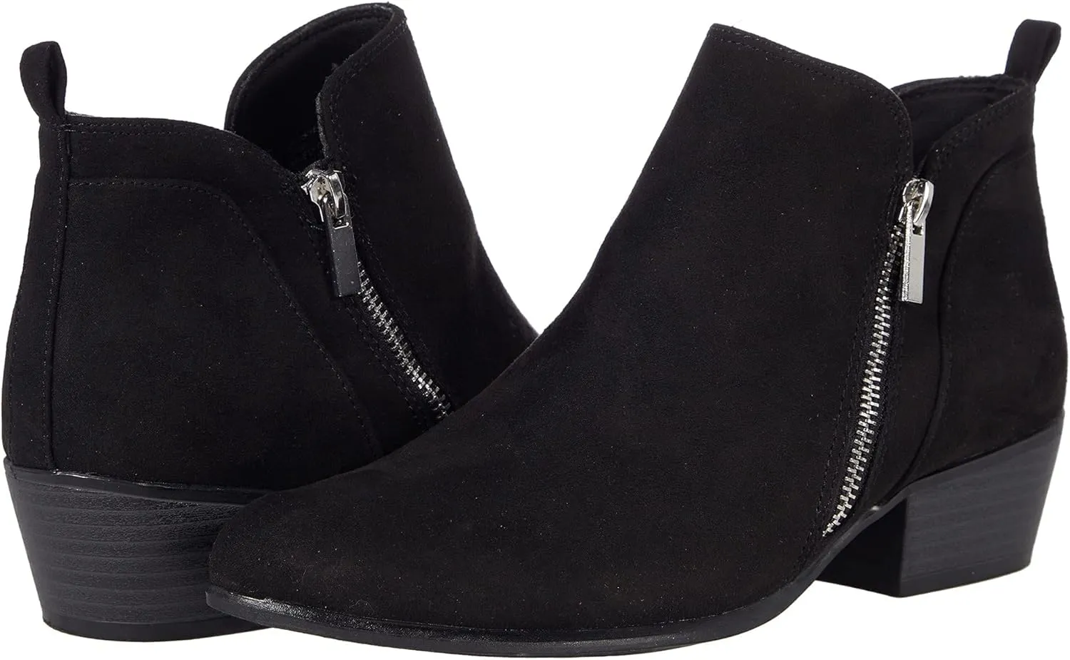 Esprit Timber Black Faux Suede 8.5 M