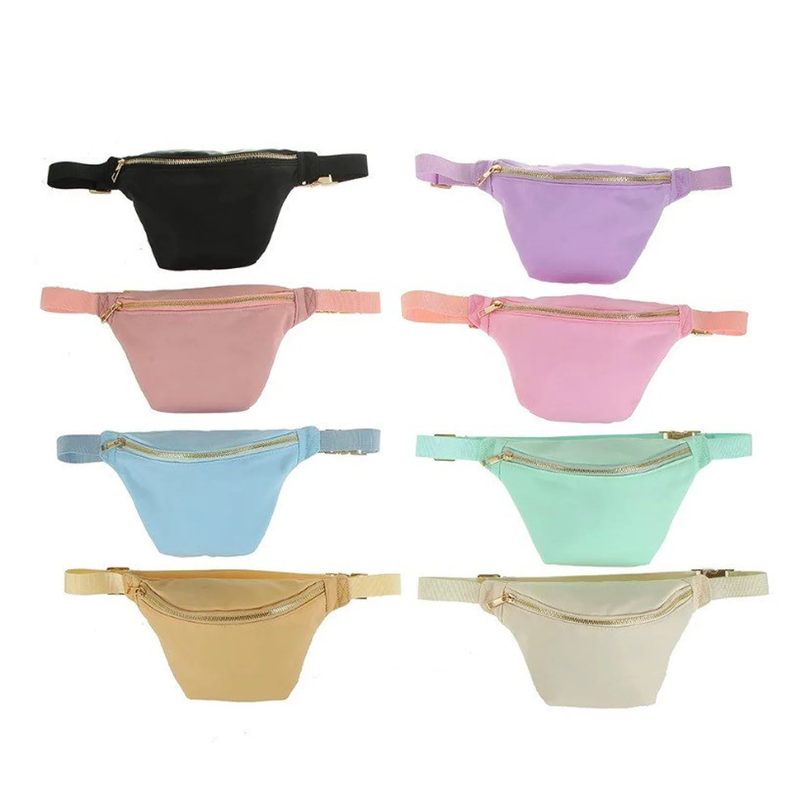 Essentials Large Nylon Fanny Pack - Pink