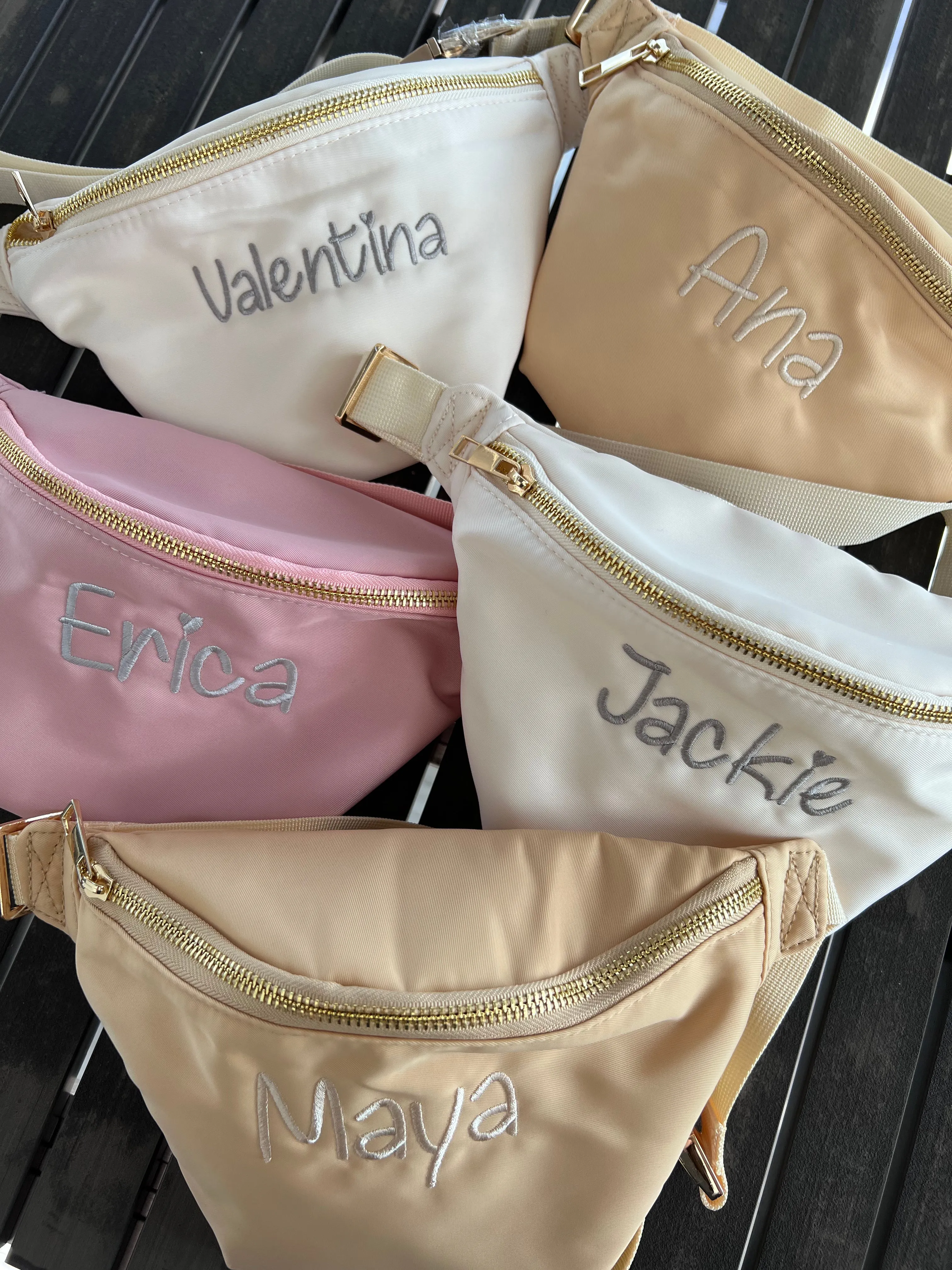 Essentials Small Nylon Fanny Pack - Rose