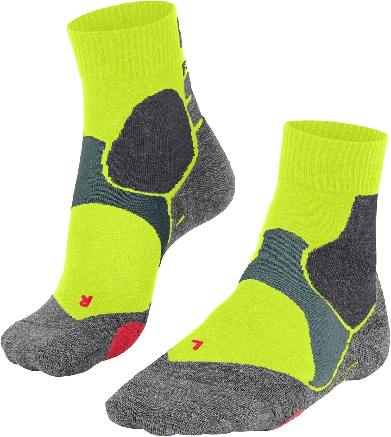 FALKE Unisex BC3 Comfort Cycling Socks, Quarter, Thick, Quick Dry Cotton, 1 Pair