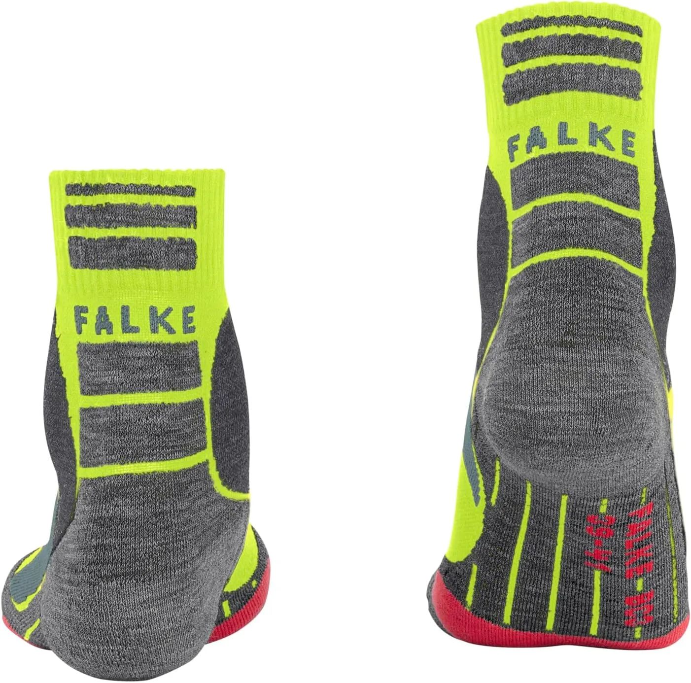FALKE Unisex BC3 Comfort Cycling Socks, Quarter, Thick, Quick Dry Cotton, 1 Pair