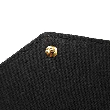 FINAL SALE $1620 Louis Vuitton Empreinte Pochette Felicie Chain Wallet Black
