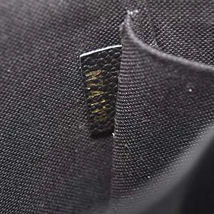 FINAL SALE $1620 Louis Vuitton Empreinte Pochette Felicie Chain Wallet Black