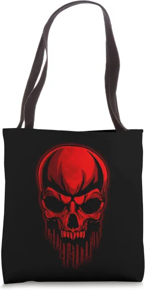 Finnish Goth Aesthetic Gothic Skull Goth Soft Grunge Tote Bag