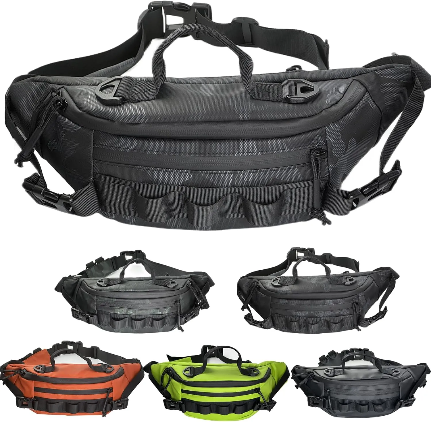 Fishing Fanny Pack for Men -Fishing Fanny Pack-Lightweight and Fishing Sling Pack