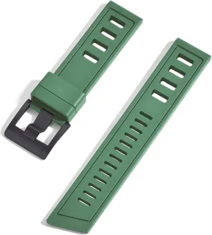 Fluororubber FKM 20mm 22mm Watch Strap Waterproof Quick Release Watchbands For Each Brand Diving Watches