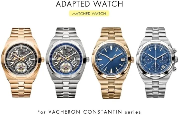 For VACHERON CONSTANTIN Strap Overseas Quick Release Connection Solid Stainless Steel Bracelet Watch Band