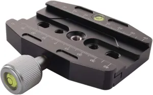 Fotoconic CL-90N Quick Release Clamp with arca Swiss clamp Plate Aluminum Alloy for Tripod or Monopod Compatible
