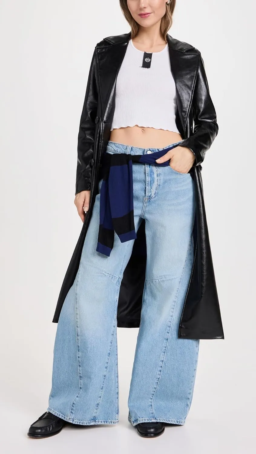 Free People Women's Eden High Slouchy Jeans