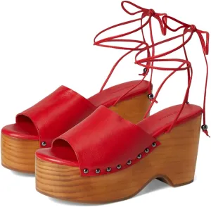Free People Women's Front Row Wrap Clog Trend Shoes