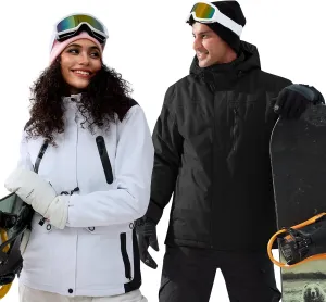 FREE SOLDIER Waterproof Ski Snow Jacket for Men & Women