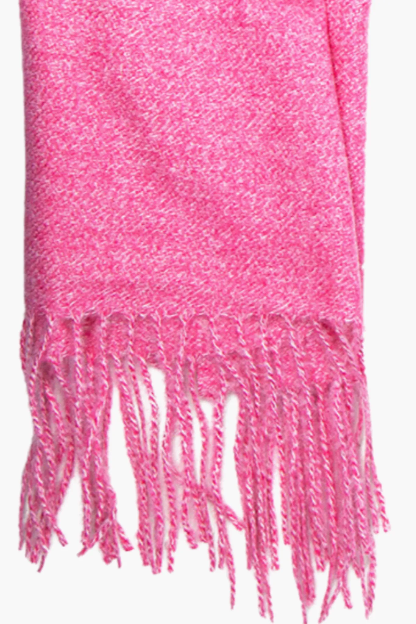 Fuchsia Plain Heavyweight Scarf