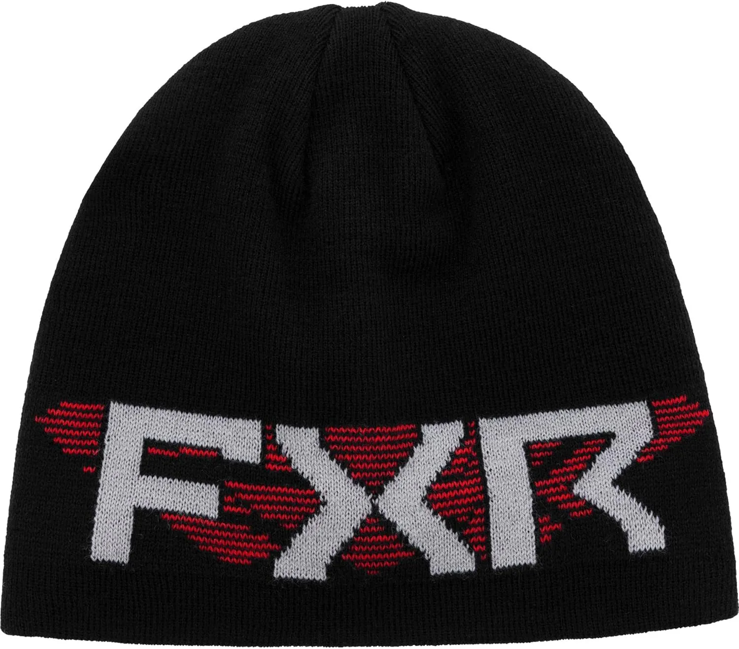 FXR Youth Split Beanie Classic Skull Fit Soft Acrylic Jacquard Knit Comfortable - One Size