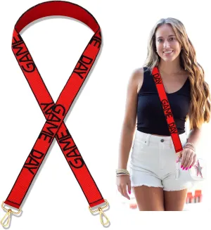 Game Day Beaded Purse Strap Football College Stadium Crossbody Bag Strap Replacement Wide Purse Making Accessory