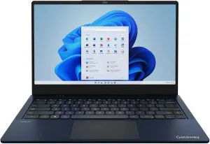 Gateway 15.6 HD Ultra Slim Notebook in Navy Blue Intel Dual Core up to 3.1Ghz 4GB DDR4 128GB SSD Tuned by THX Audio HDMI Cortana Webcam W11 (Renewed)