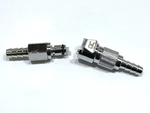 GC 1/4" Gas Fuel In-Line Hose Quick Release Disconnect Coupling MCD04V compatible with Goodridge