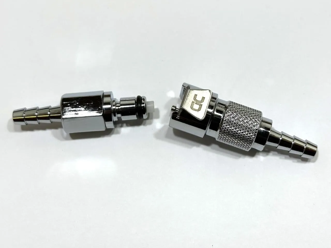 GC 3/16" Gas Fuel In-Line Hose Quick Release Disconnect Coupling MCD03V compatible with Goodridge