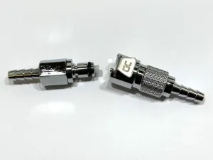 GC 3/16" Gas Fuel In-Line Hose Quick Release Disconnect Coupling MCD03V compatible with Goodridge