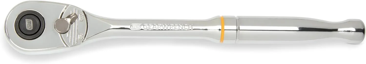 GEARWRENCH 3/8" Drive 90-Tooth Quick Release Teardrop Ratchet | 81218T