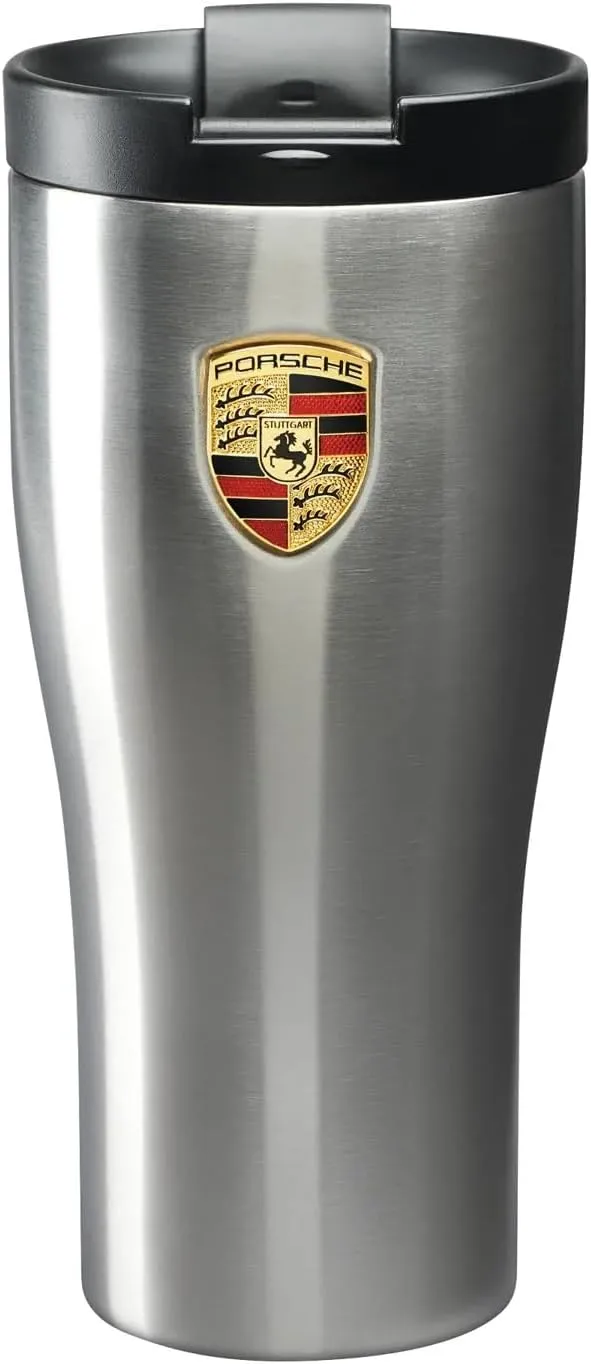 Genuine Porsche Crest Double Wall Stainless Thermal Tumbler,325 ml