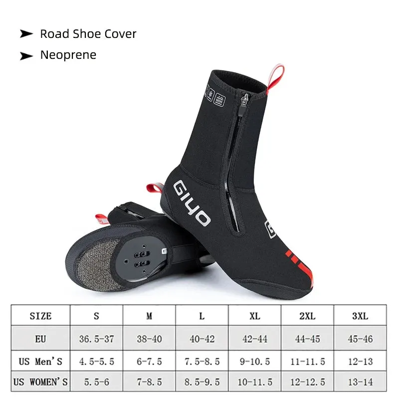 GIYO Thermal Waterproof Cycling Shoe Covers for MTB and Road Bike