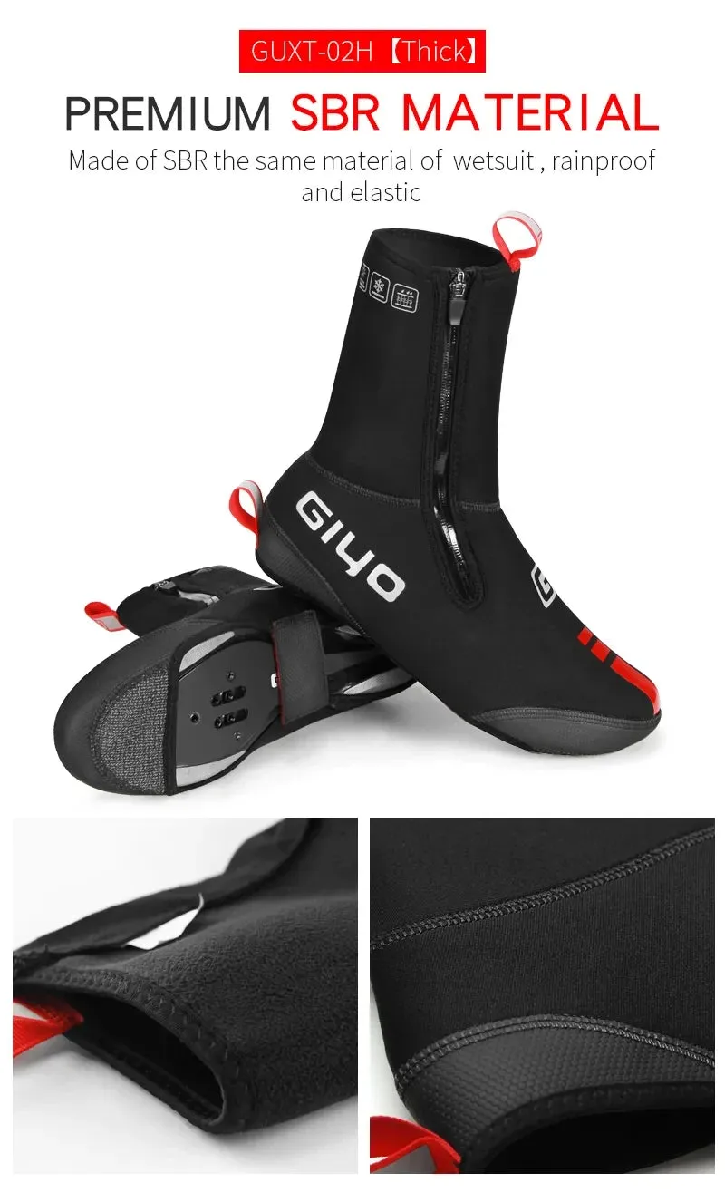 GIYO Thermal Waterproof Cycling Shoe Covers for MTB and Road Bike