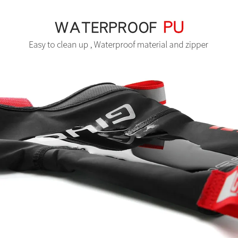 GIYO Waterproof Windproof Fleece Cycling Overshoes for Winter Ride